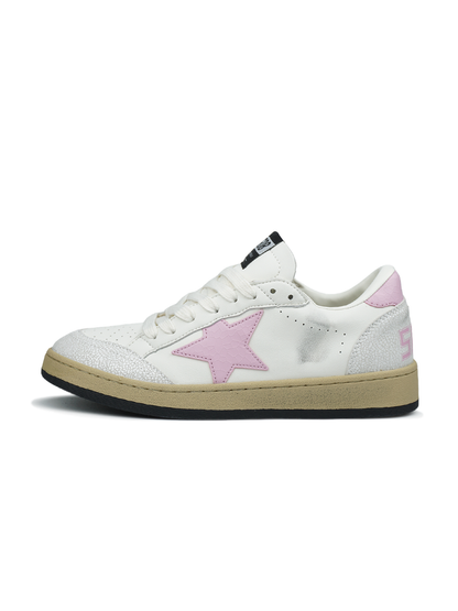 Golden Goose Superstar White BallStar Pink