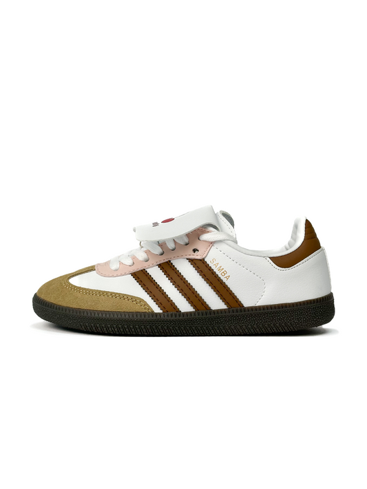 Adidas Samba White Cherry Brown
