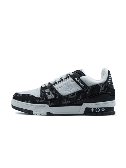 Louis Vuitton Trainer White Black