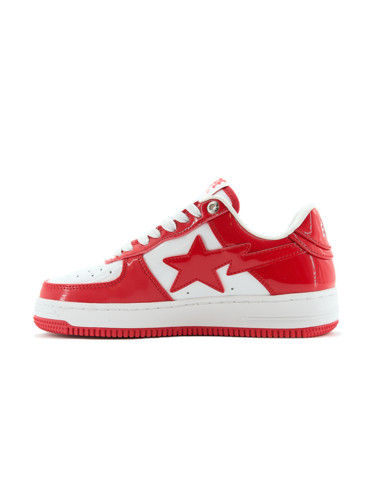 Bape Sta Patent White Red