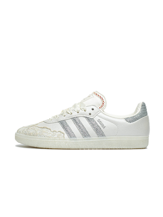 Adidas Samba Valentine’s Day Chalk White Metallic Silver
