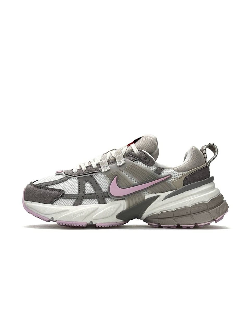 Nike V2K Run Sail Pink Foam Vast Grey | White Grey Beige