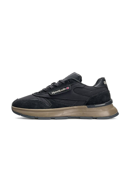 Reebok Classic Black Brown Grey