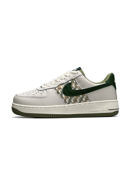 Nike Air Force 1 Light Gray Green