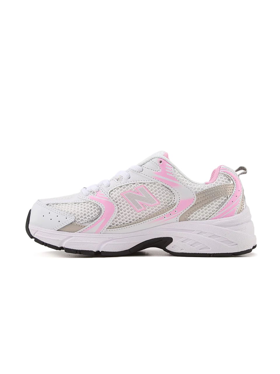 New Balance 530 White Pink Silver