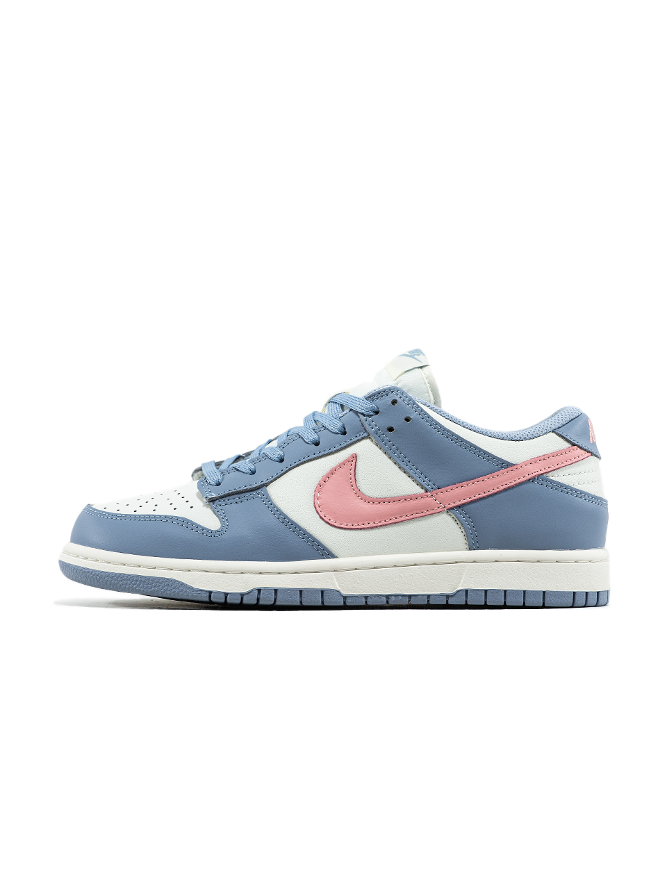 Nike SB Dunk Low Blue White Pink Logo