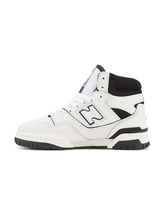 New Balance 650 Hight White Black Fur