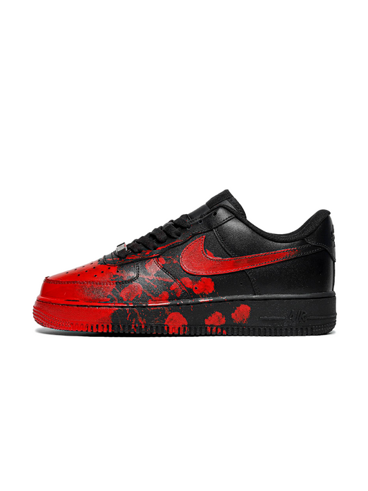 Nike Air Force 1 Low Custom Blud Black