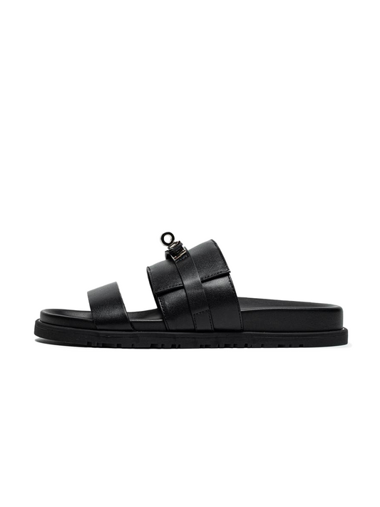 Hermes Jackson Sandal Black