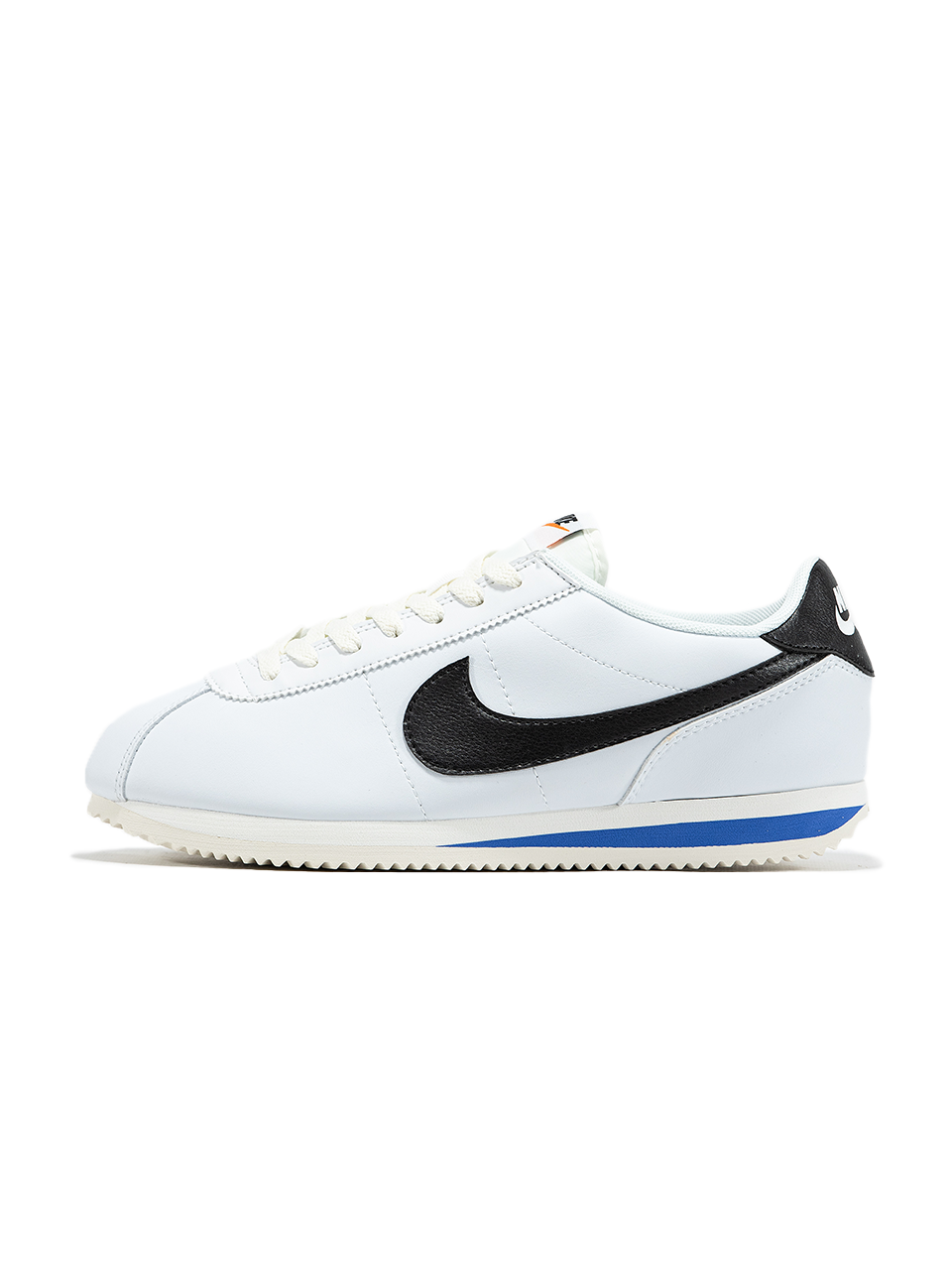Nike Cortez White Blue Black Logo