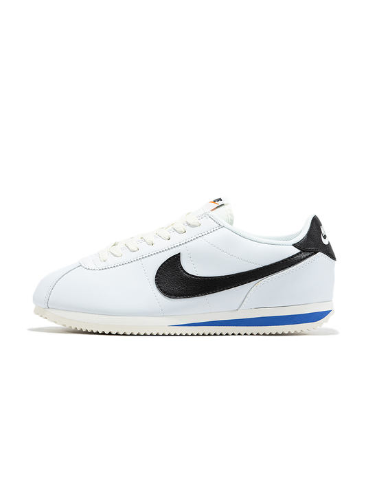 Nike Cortez White Blue Black Logo