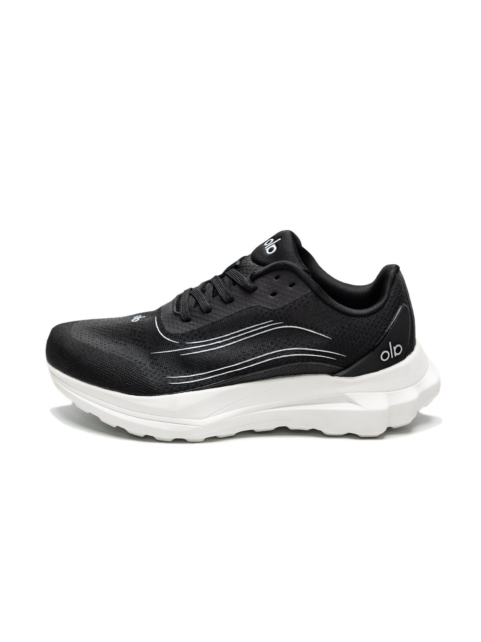 Alo Yoga Runner Black White