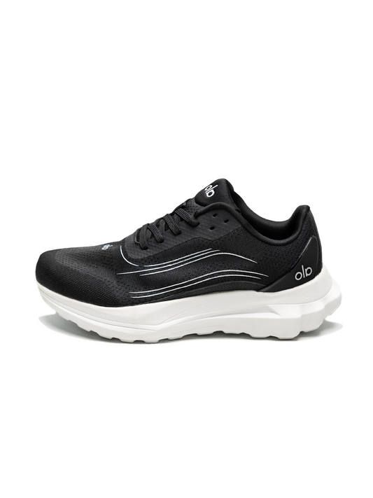 Alo Yoga Runner Black White