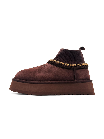UGG Tasman Platform Sock Brown