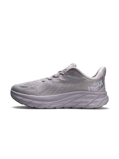 HOKA Clifton 8 Light Purple Grey