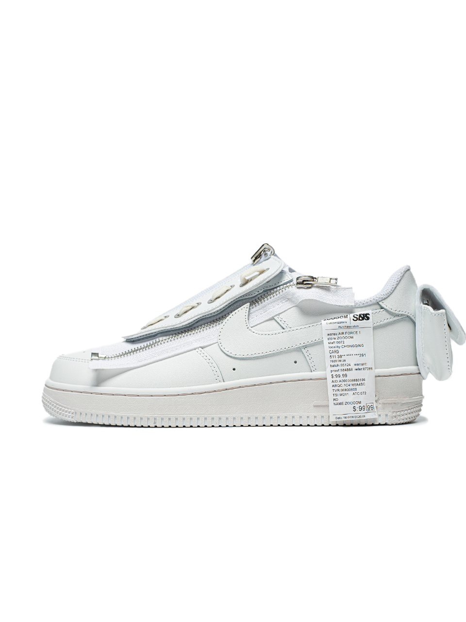 Nike Air Force 1 Custom Zip