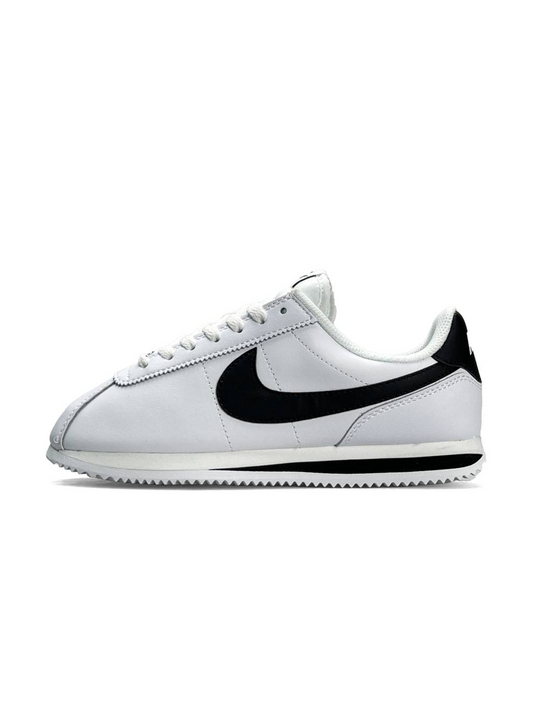 Nike Cortez White Black Logo