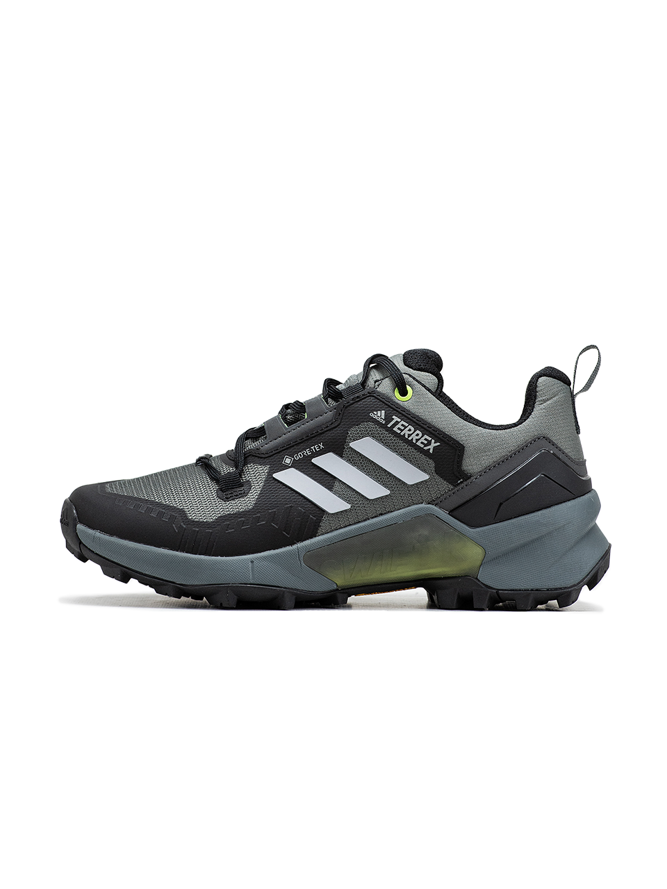 Adidas Terrex Swift R Gore-Tex Grey Black Neon