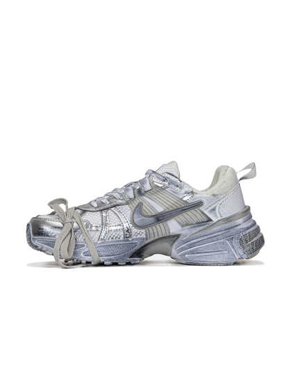 Nike Runntek V2K White Silver Custom