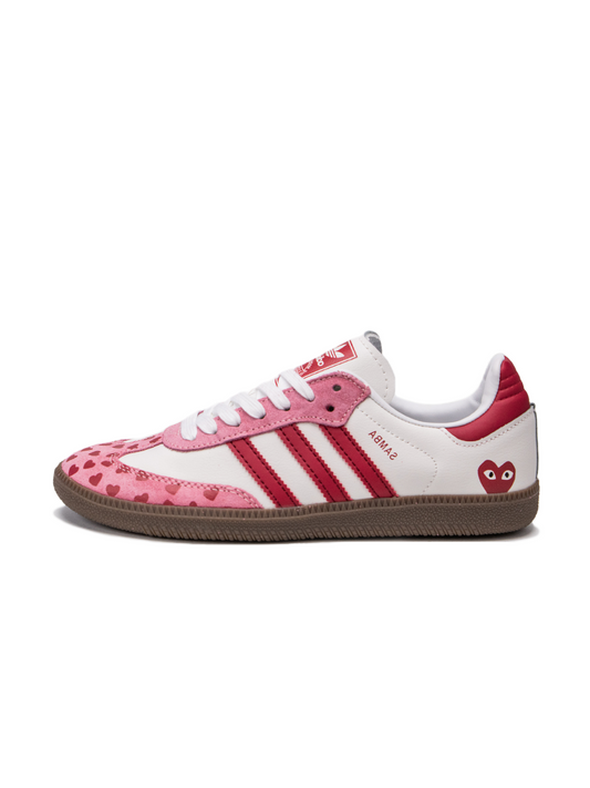 Adidas Samba x Comme des Garçons Play White Pink
