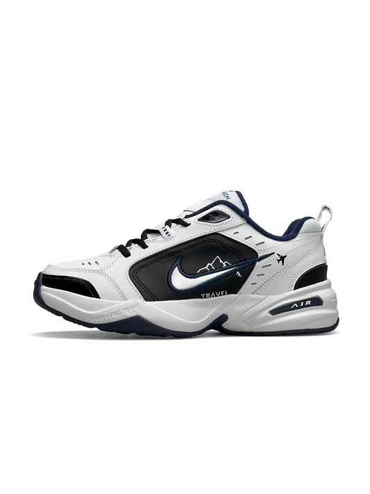 Nike Air Monarch Travel White Navy Black