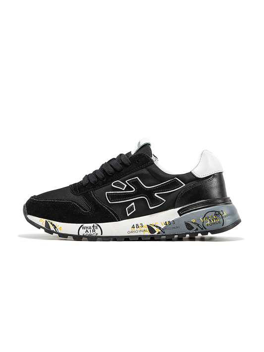Premiata Mick White Black