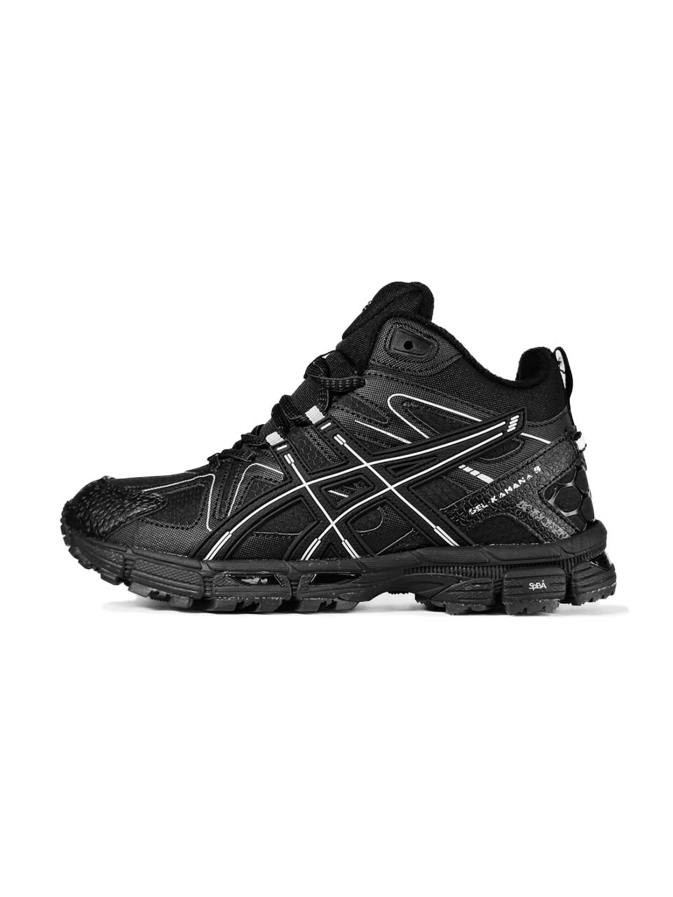 Asics Gel-Kahana 8 Hight Black White Strips Fur