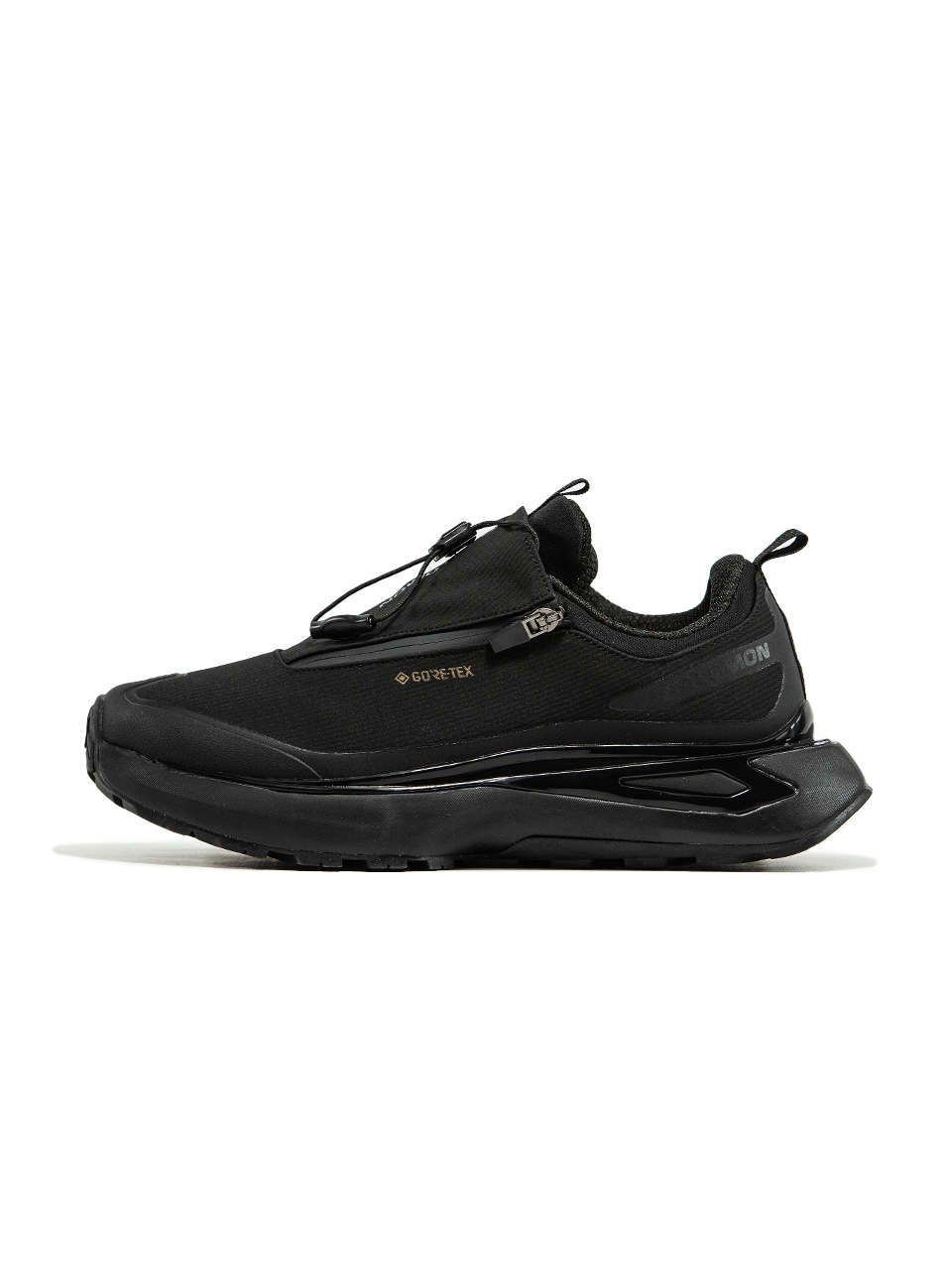 Salomon Odyssey Gore-Tex Black Yellow Logo