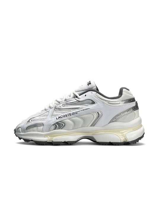 Lacoste L003 2K24 White Silver Beige