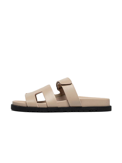 Hermes Chypre Sandals Beige Nomade
