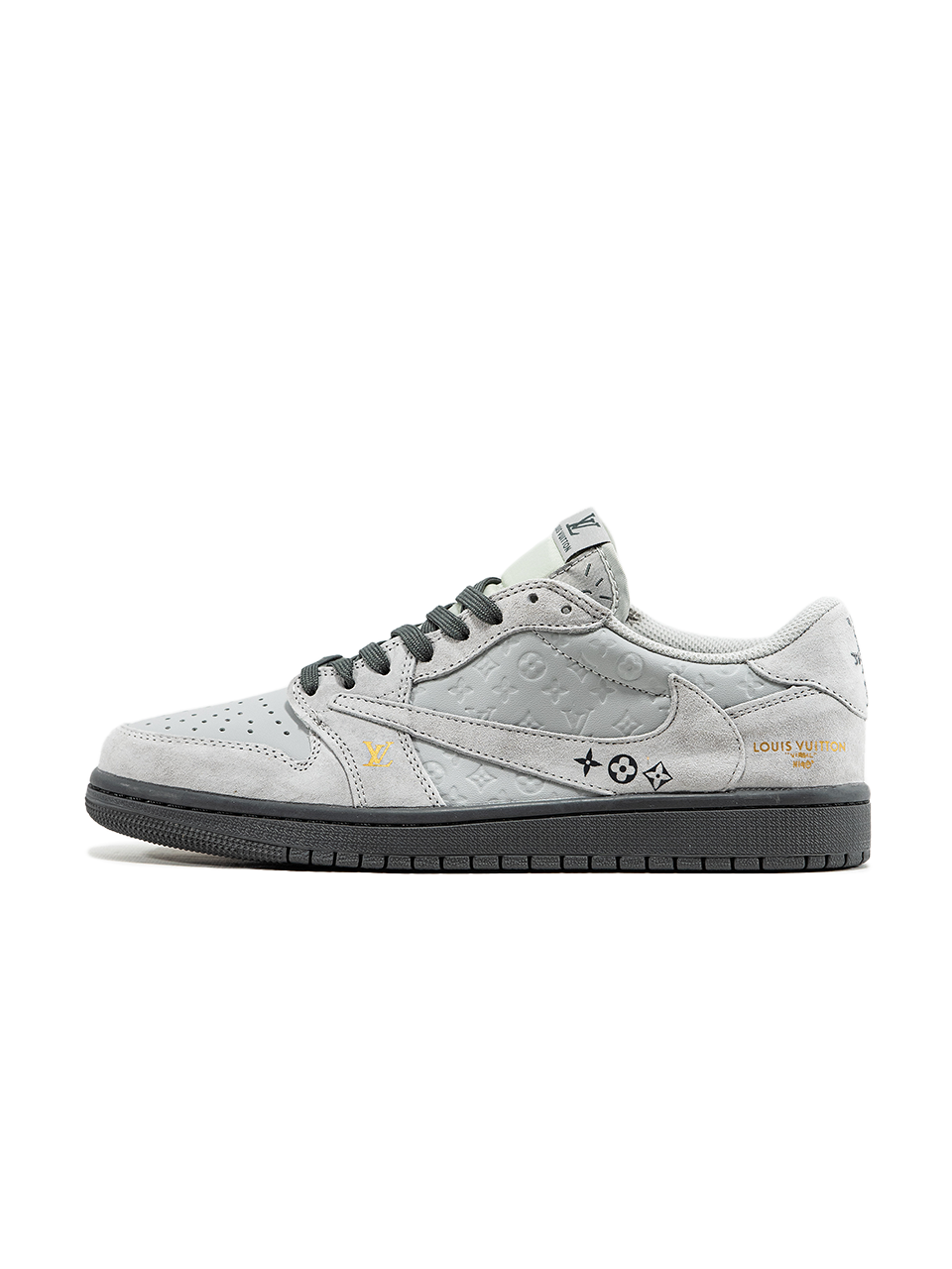 Nike Air Jordan 1 Low x Travis Scott x Louis Vuitton Grey