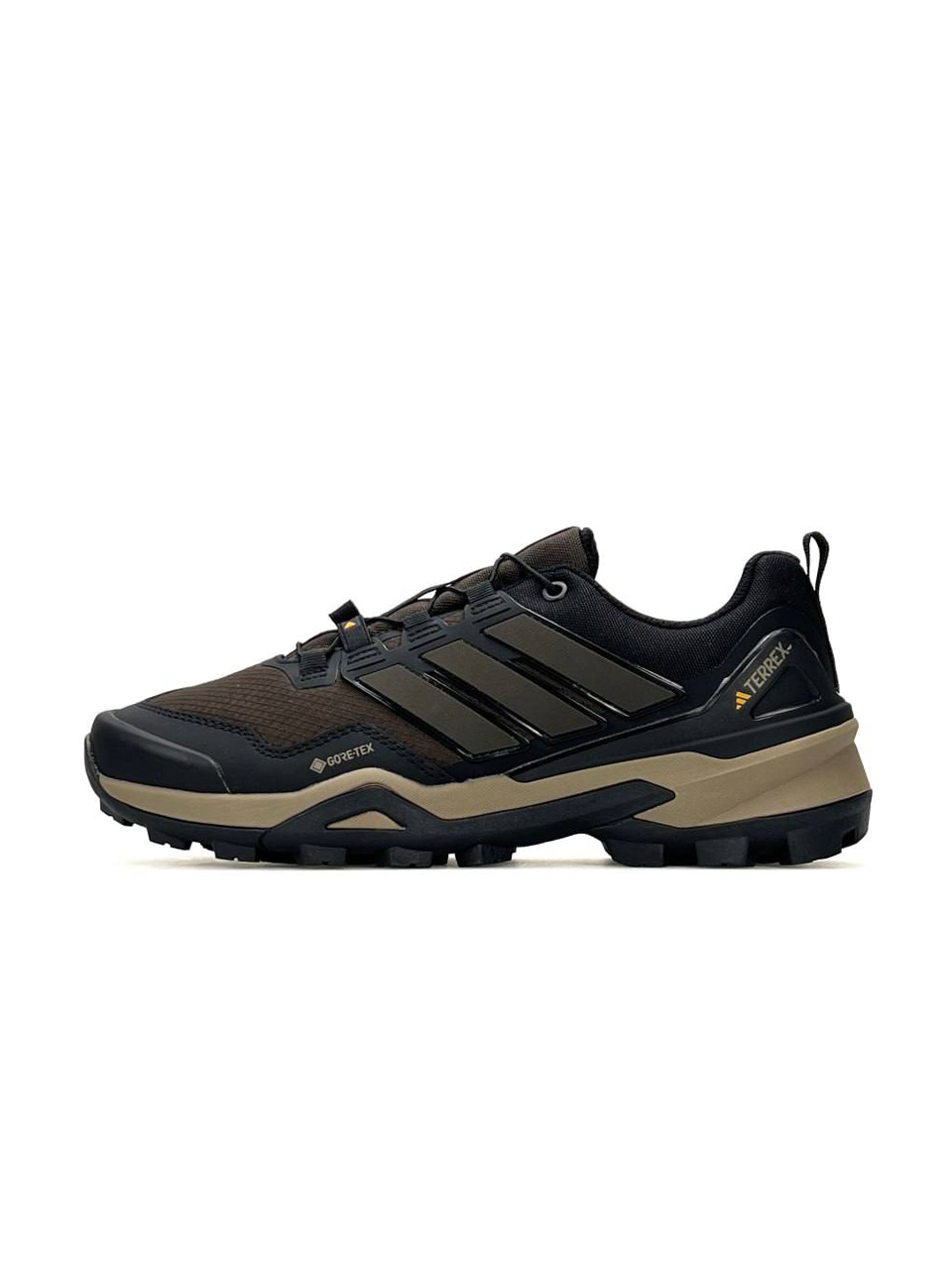 Adidas Terrex Skychaser Big Size GTX Gore-Tex Brown Black Beige (великан)