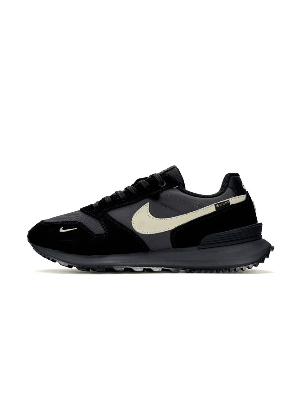 Nike Phoenix Waffle GTX Gore-Tex Black Grey Beige