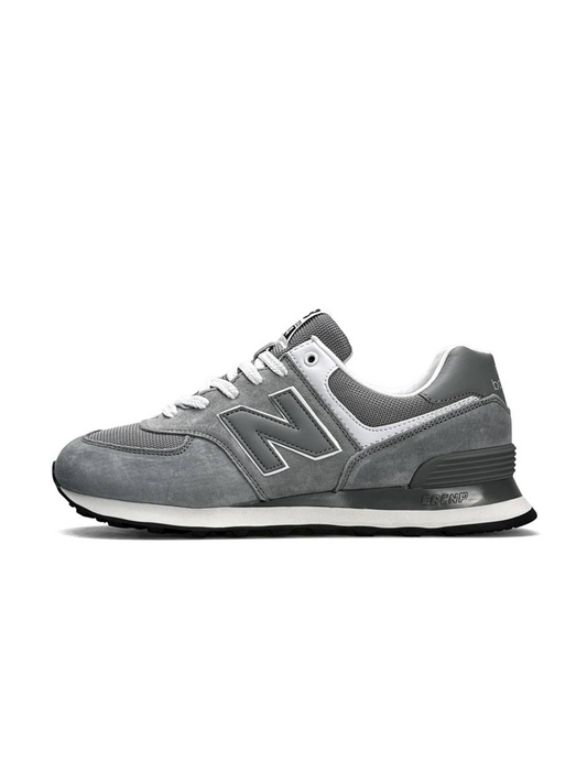 New Balance 574 Light Grey White