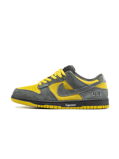 Nike SB Dunk Low x Supreme Grey Yellow