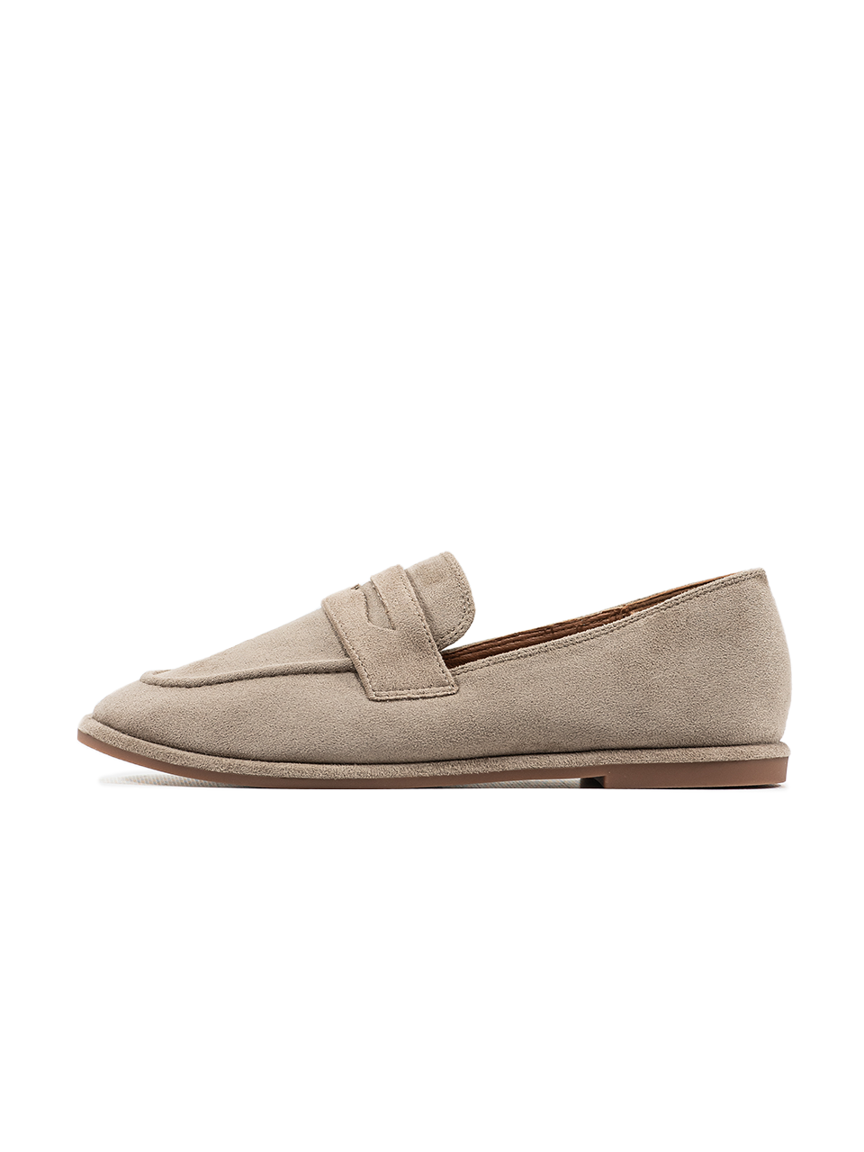 No Brand Loafers Beige Suede 2984