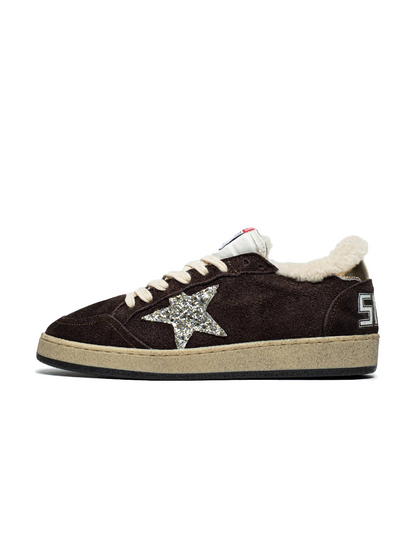 Golden Goose Ballstar Brown Fur (Хутро)