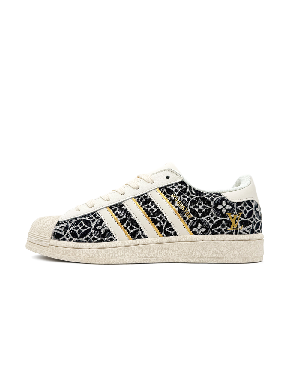 Adidas Superstar x Louis Vuitton Beige Black