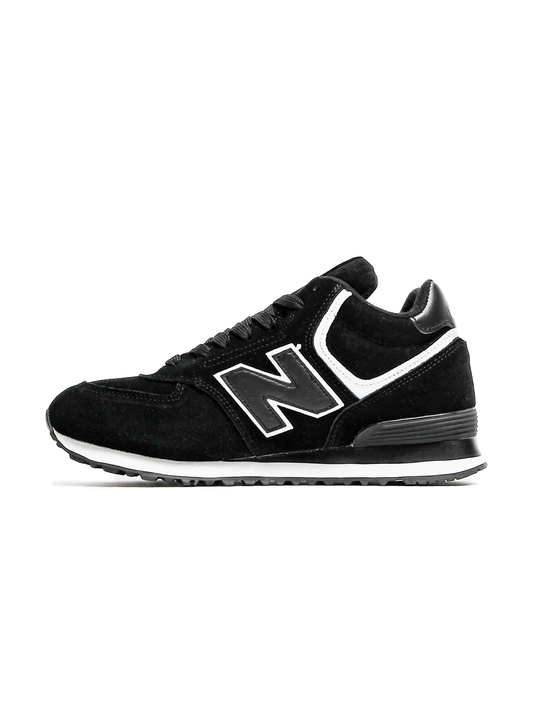 New Balance 574 High Black White