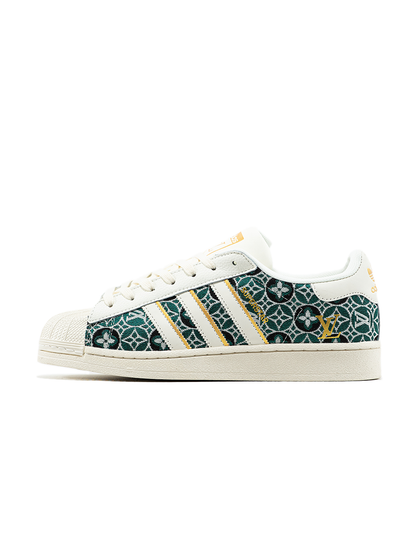 Adidas Superstar x Louis Vuitton Green Beige