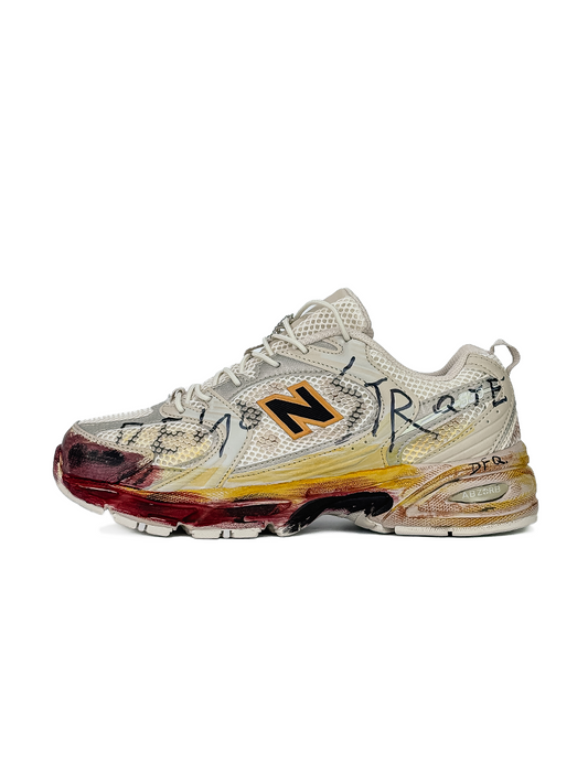 New Balance 530 Custom Edition Beige Red