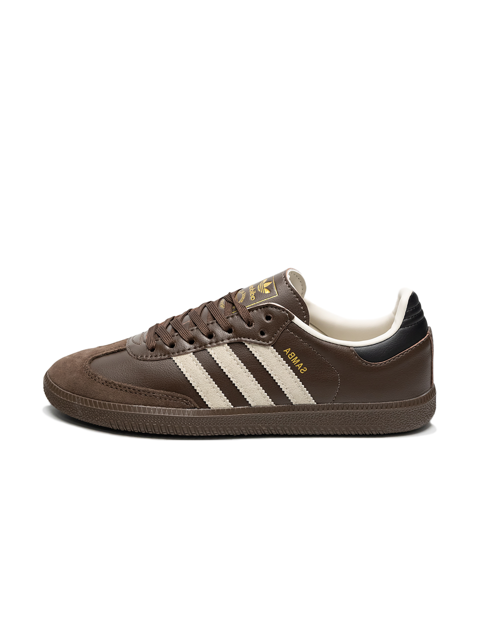 Adidas Samba OG Dark Brown Beige Gum