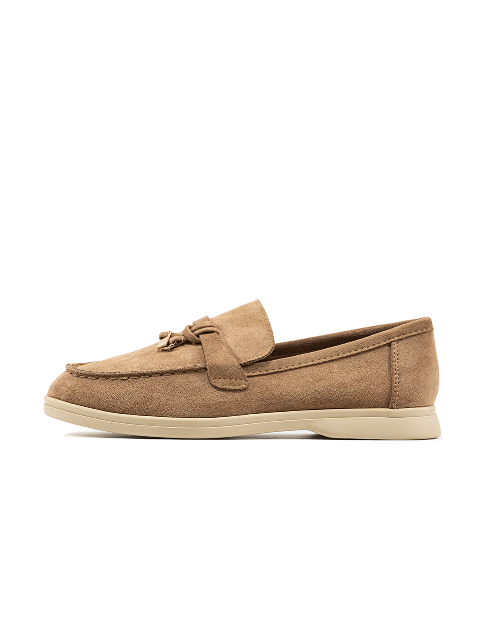 No Brand Loafers Beige Suede 2983
