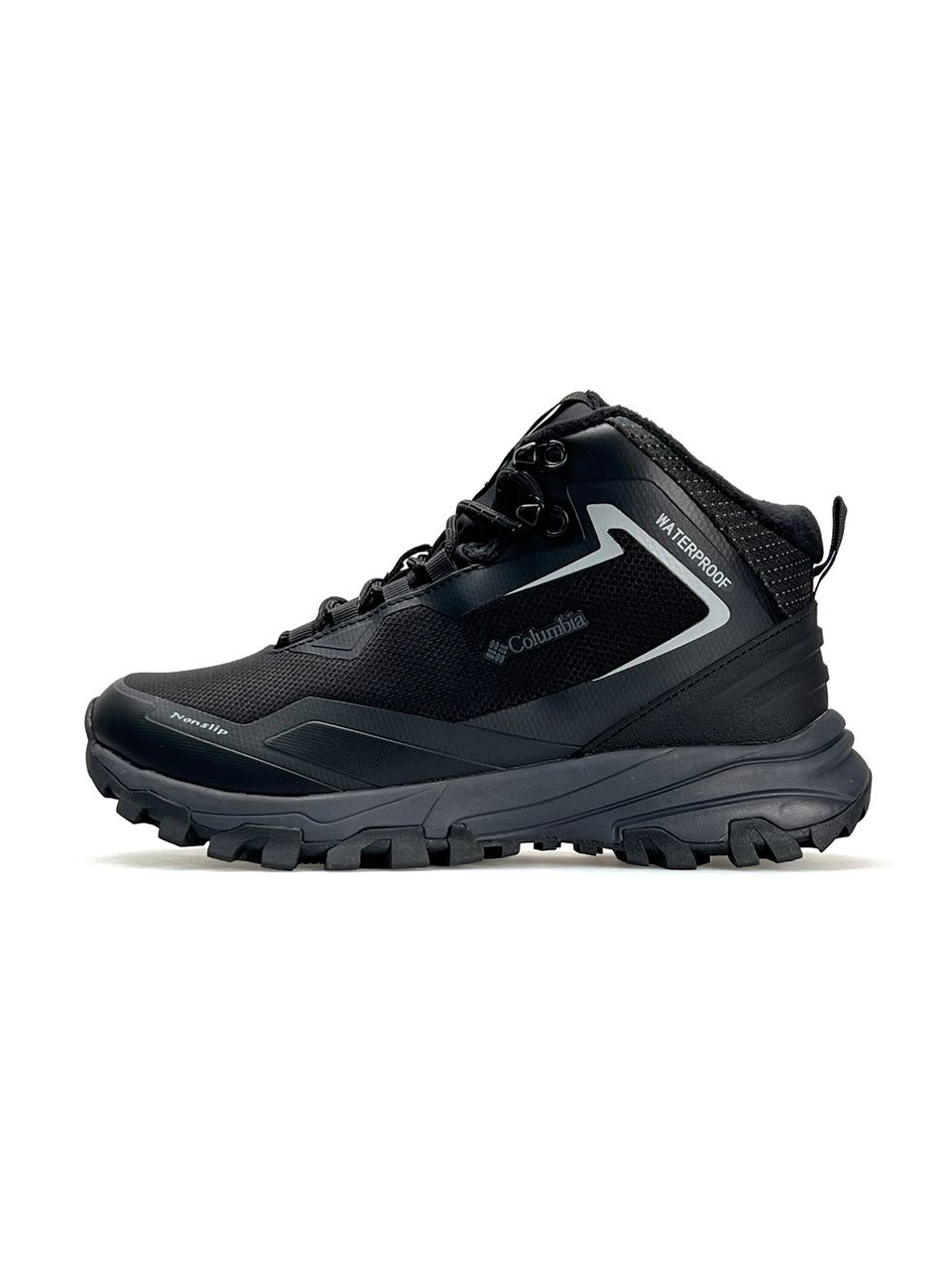 Columbia Trailstorm Black Grey Fur