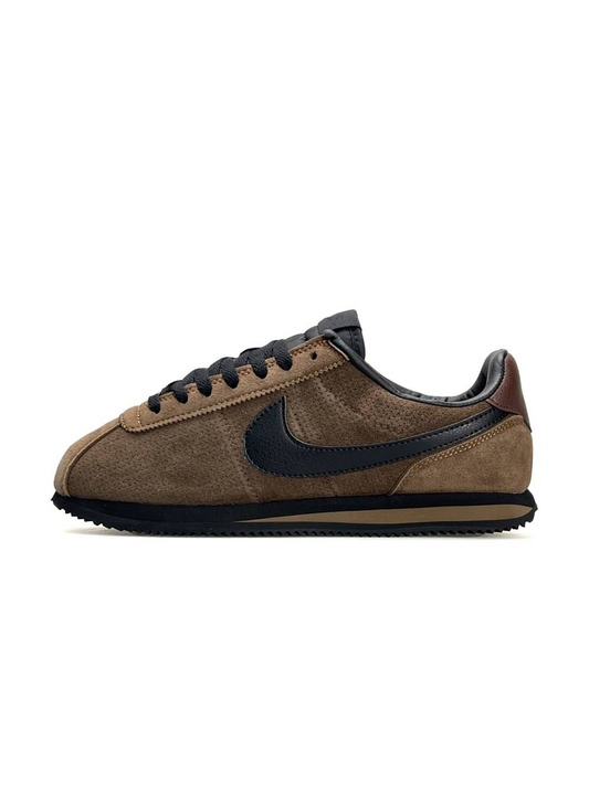 Nike Cortez Brown Black Suede