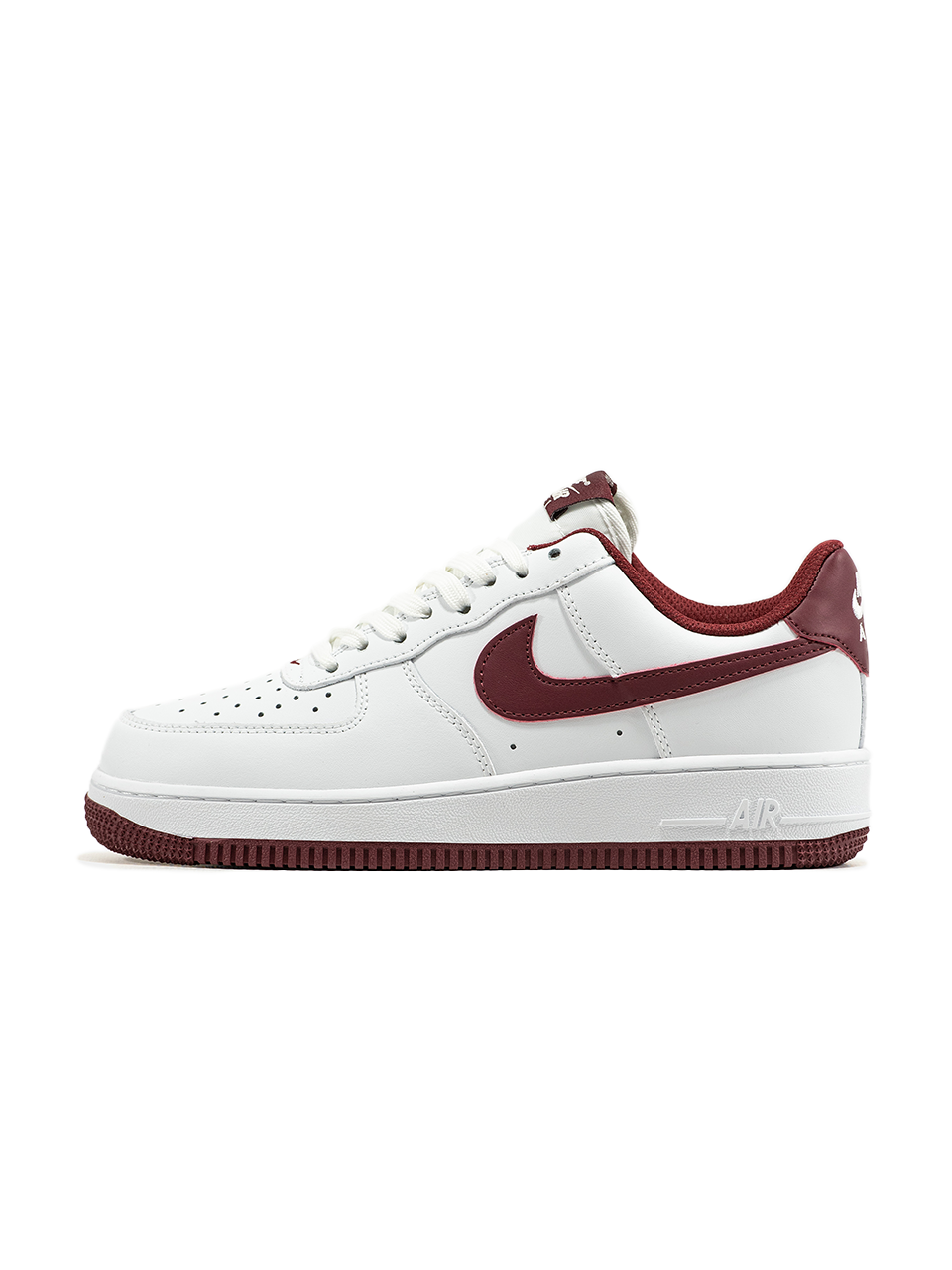 Nike Air Force 1 Low White Burgundy