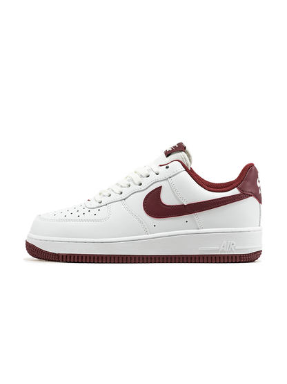Nike Air Force 1 Low White Burgundy