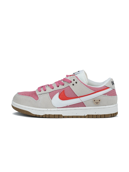 Nike Dunk SE 85 Double Swoosh Pink Rabbit Хутро