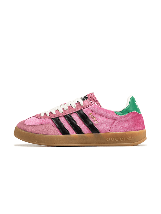 Adidas Gazelle x Gucci Pink Green