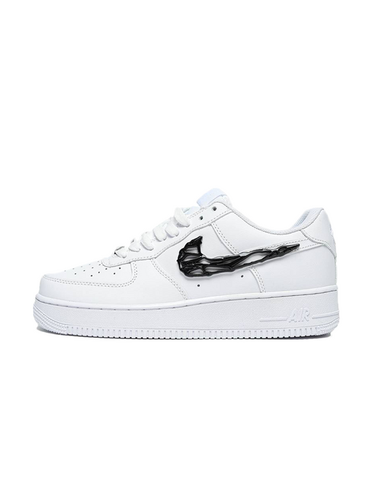 Nike Air Force 1 Low Molten Metal Black Swoosh